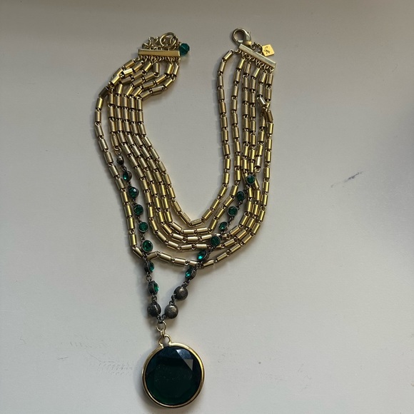 Sequin multi strand necklace - Picture 4 of 5